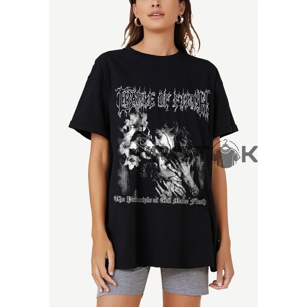 Cradle Of Filth T Shirt, The Principle Of Evil Made Flesh